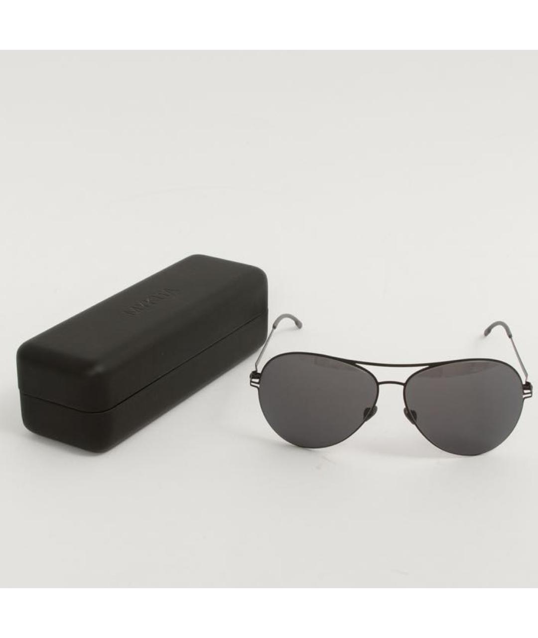 MYKITA Черные металлические солнцезащитные очки, фото 4