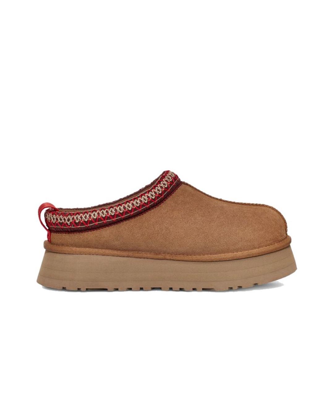 UGG AUSTRALIA Бежевые замшевые ботинки, фото 8