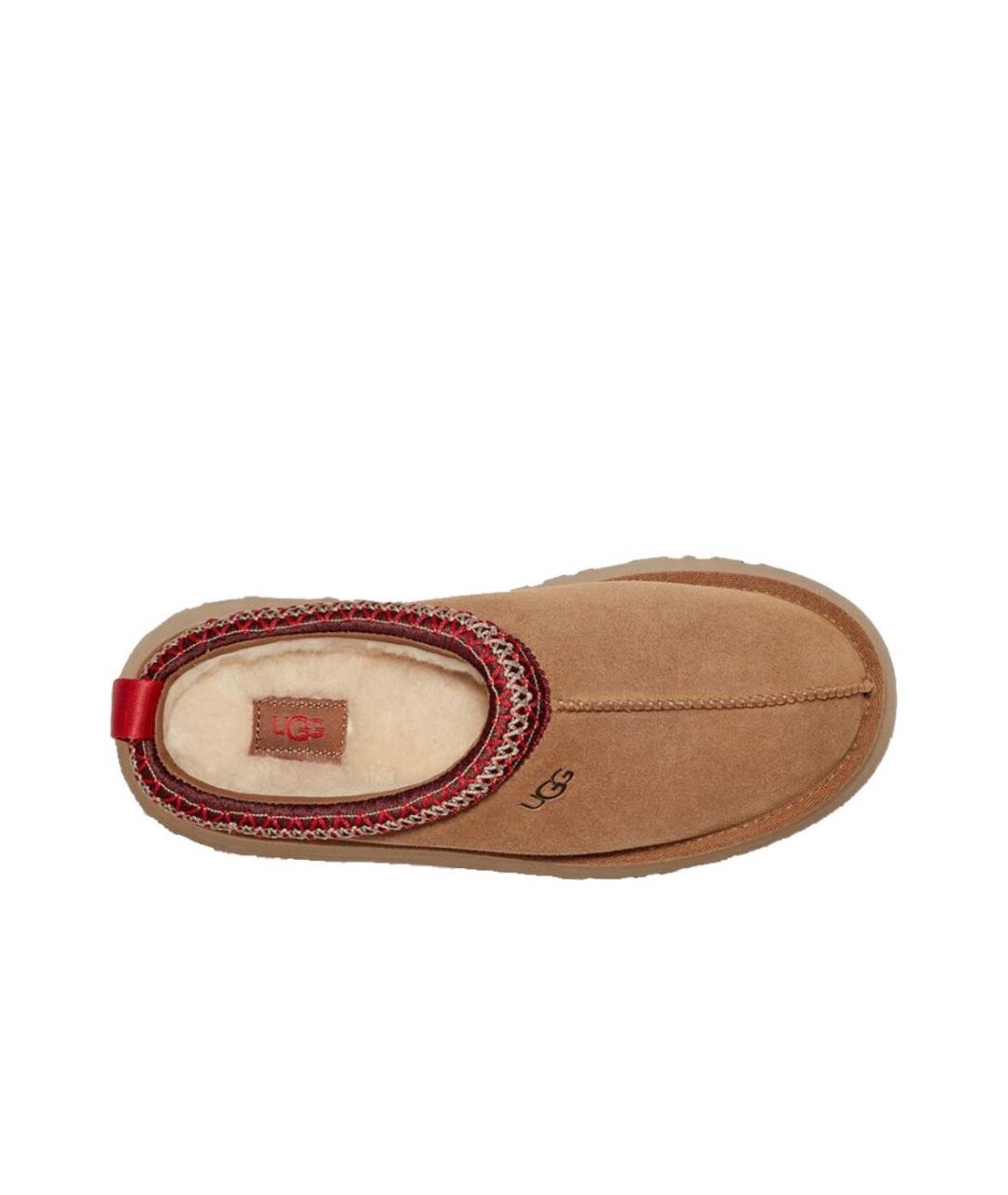 UGG AUSTRALIA Бежевые замшевые ботинки, фото 5