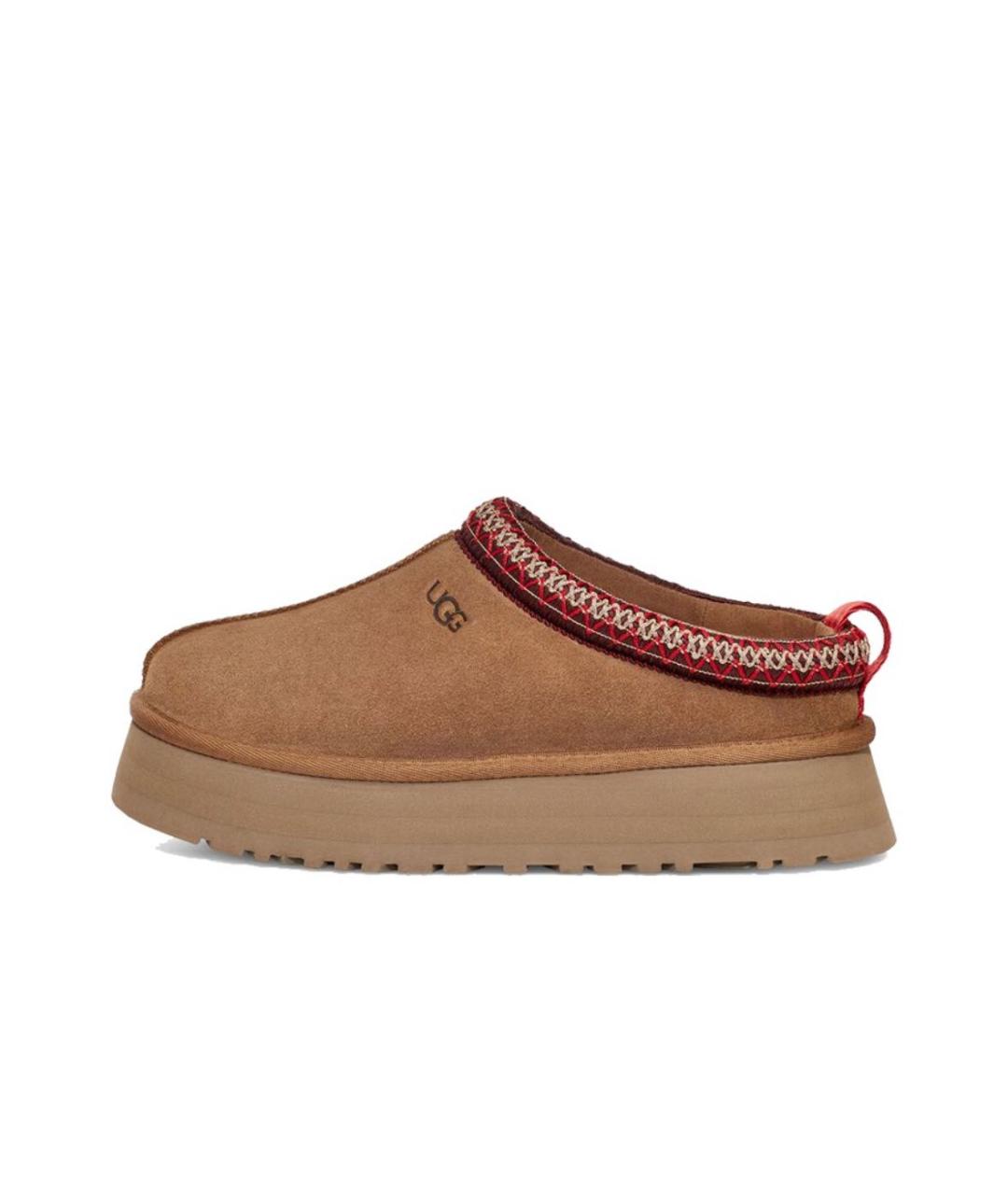 UGG AUSTRALIA Бежевые замшевые ботинки, фото 9