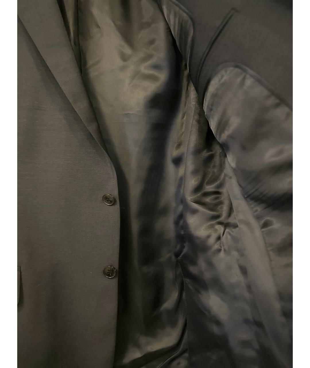 VALENTINO Черный шерстяной пиджак, фото 4