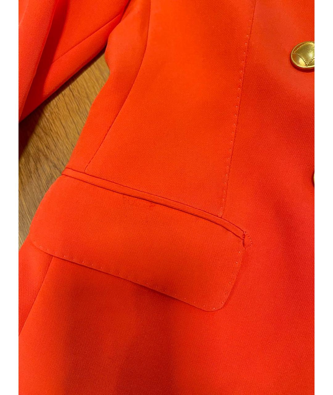 TAGLIATORE Красный полиэстеровый жакет/пиджак, фото 5