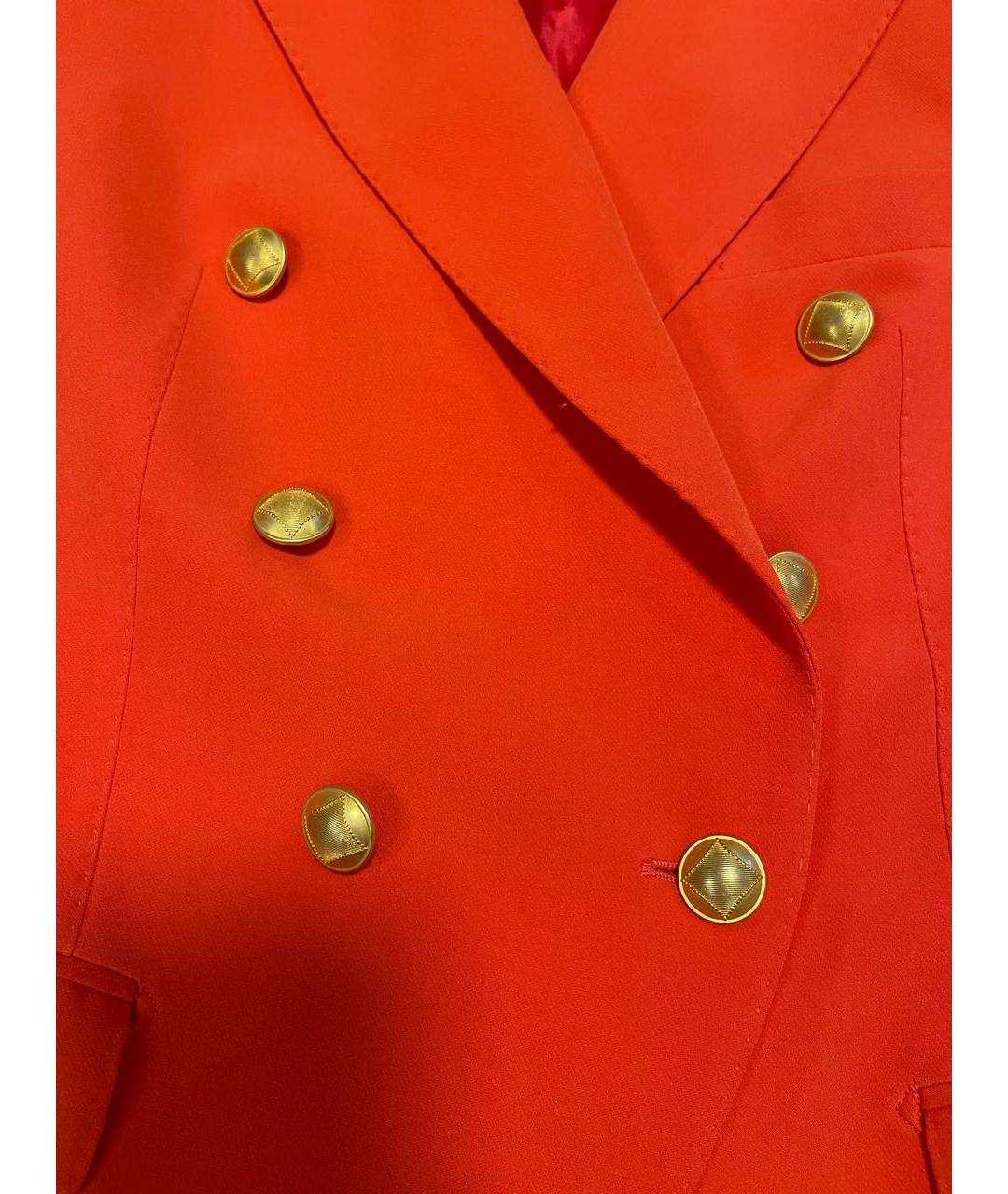 TAGLIATORE Красный полиэстеровый жакет/пиджак, фото 2