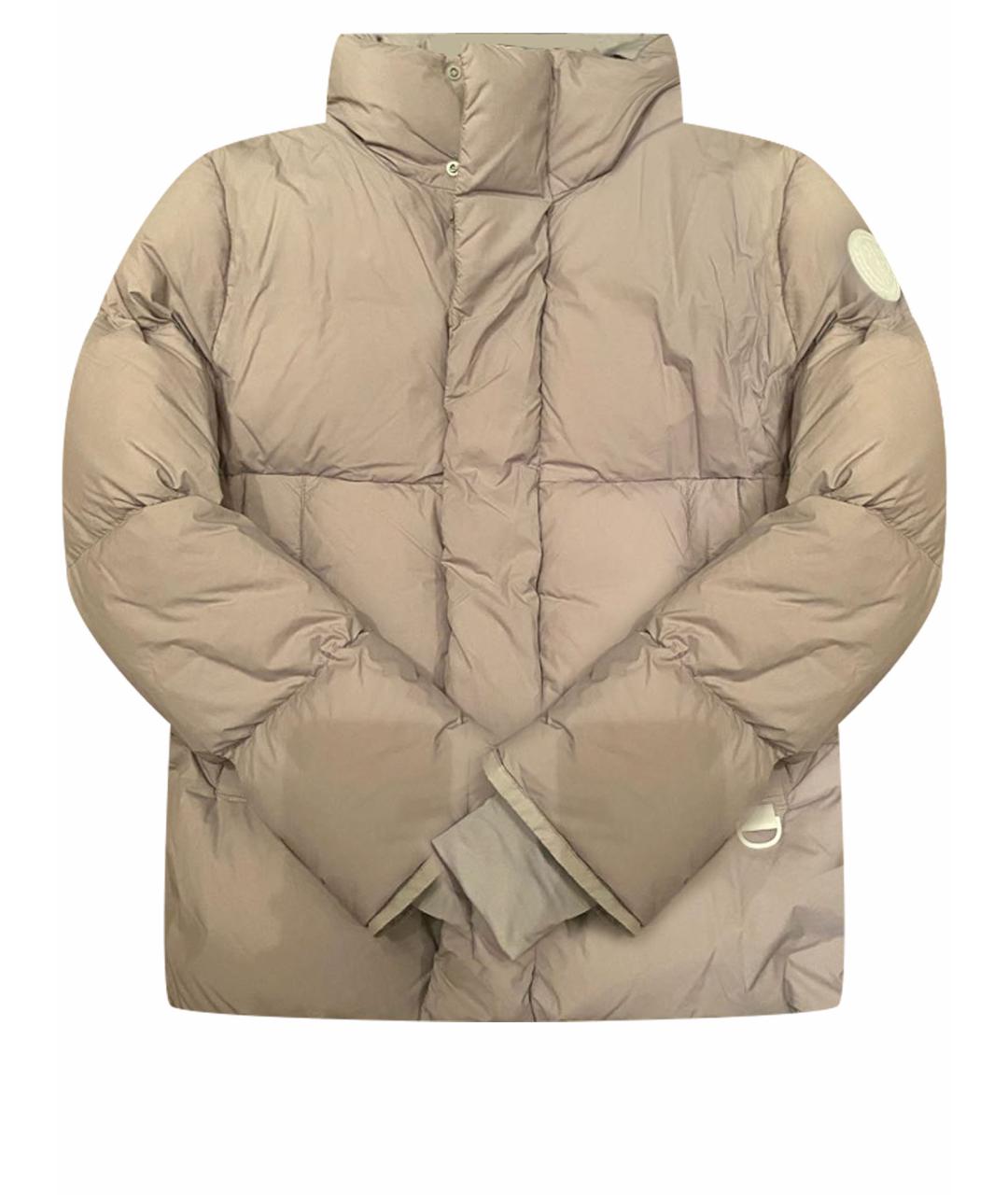 CANADA GOOSE Серый полиамидовый пуховик, фото 1