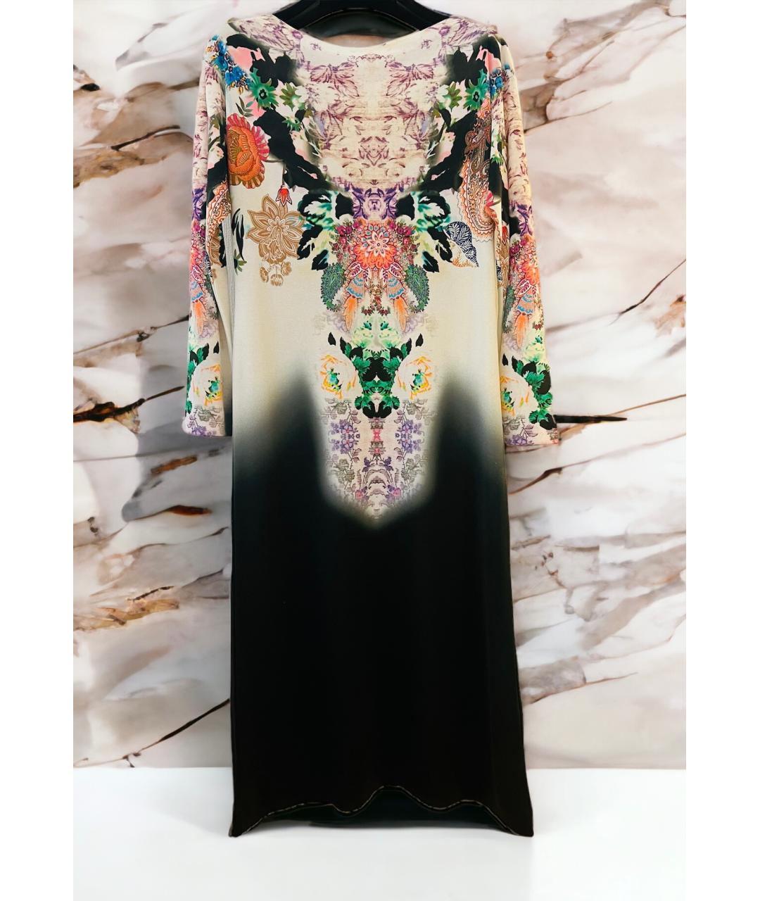 ETRO Серое полиэстеровое коктейльное платье, фото 6
