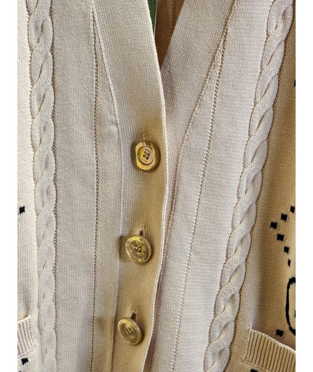 GUCCI Бежевый кардиган, фото 3