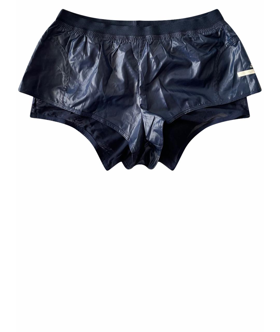 ADIDAS BY STELLA MCCARTNEY Темно-синие синтетические спортивные брюки и шорты, фото 1