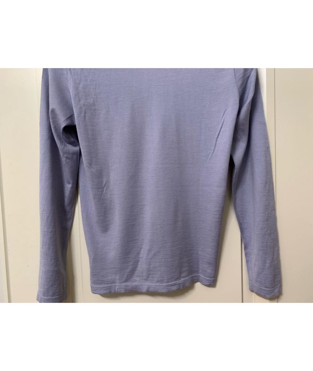 HERMES PRE-OWNED Голубой кашемировый джемпер / свитер, фото 5