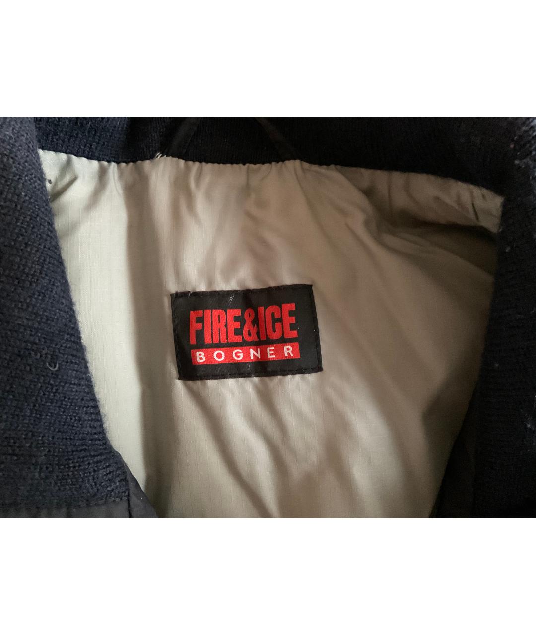 BOGNER Черный синтетический жилет, фото 2