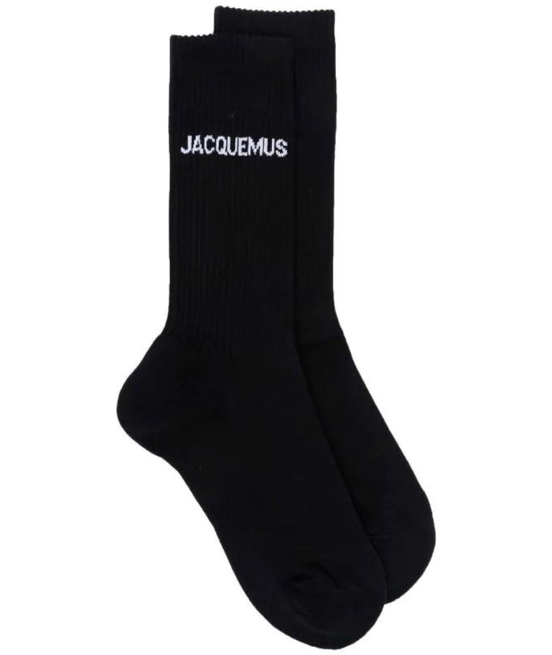 JACQUEMUS Черные носки, чулки и колготы, фото 1