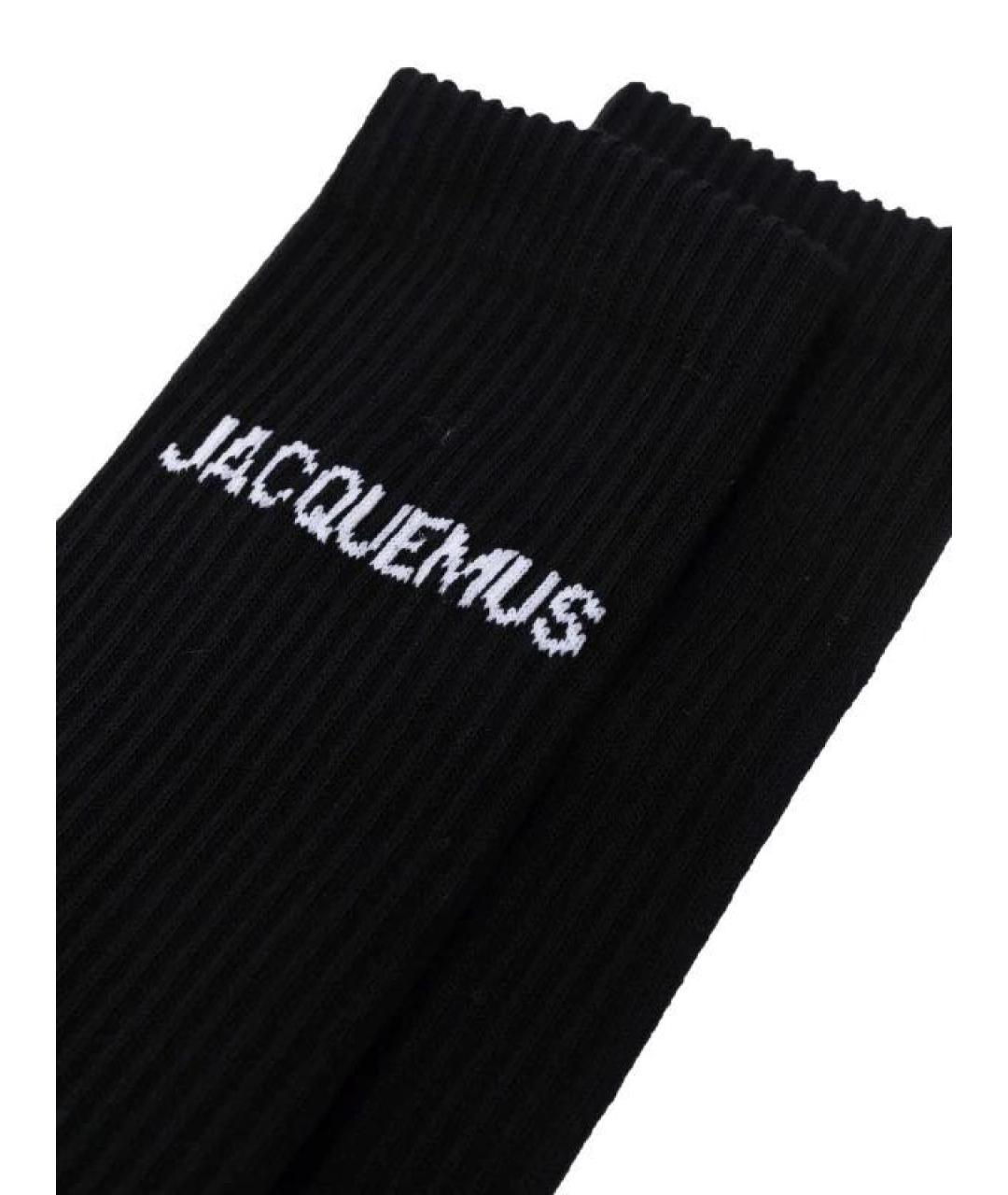 JACQUEMUS Черные носки, чулки и колготы, фото 2