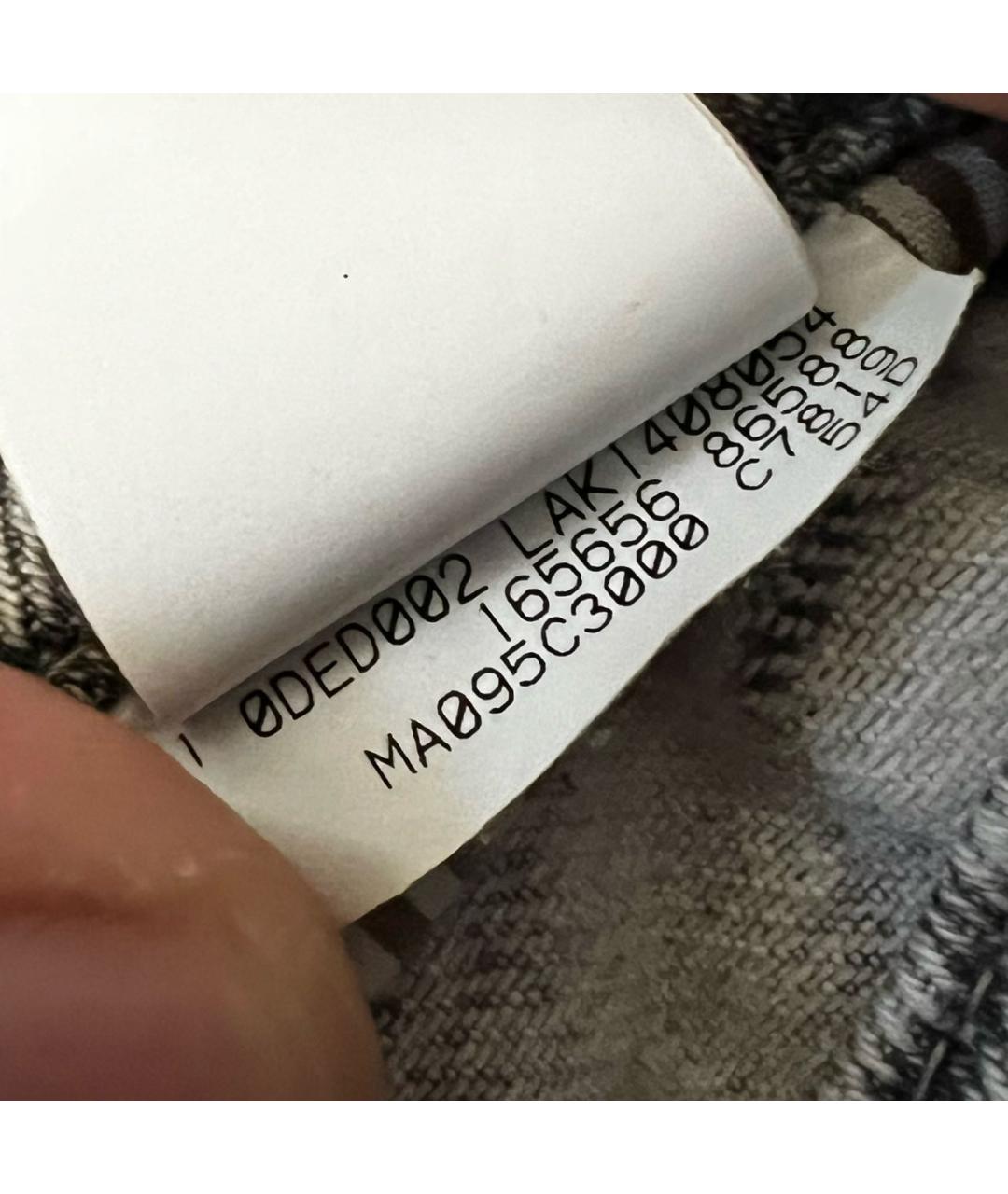 BRUNELLO CUCINELLI Серые хлопковые прямые джинсы, фото 4