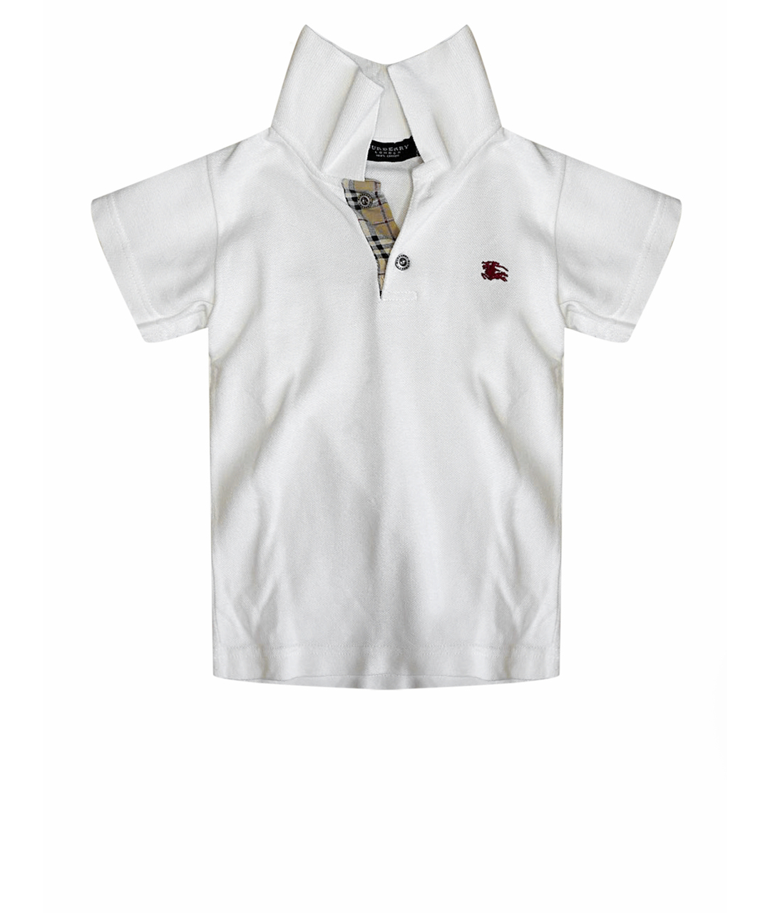 BURBERRY KIDS Белая хлопковая детская рубашка, фото 1