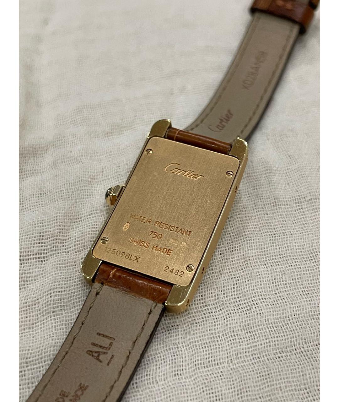 CARTIER Золотые часы из желтого золота, фото 2