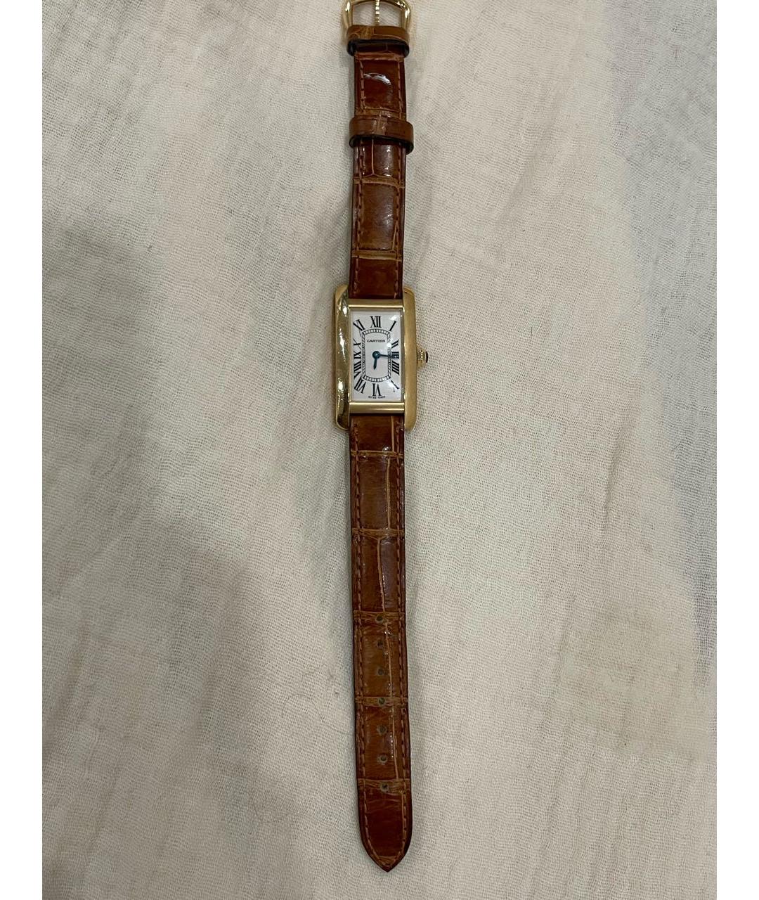 CARTIER Золотые часы из желтого золота, фото 7