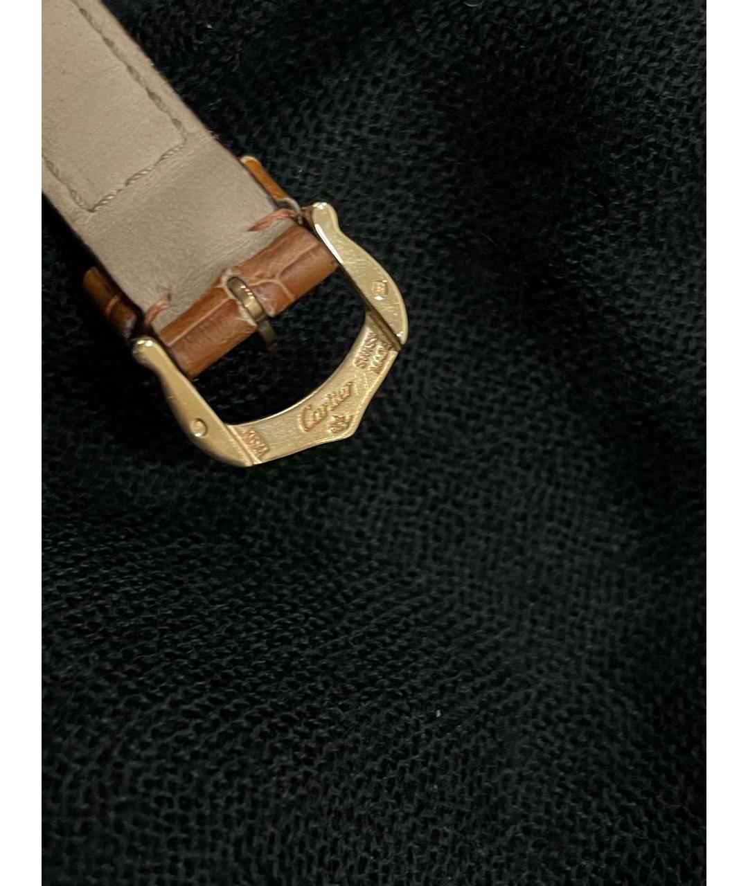 CARTIER Золотые часы из желтого золота, фото 3