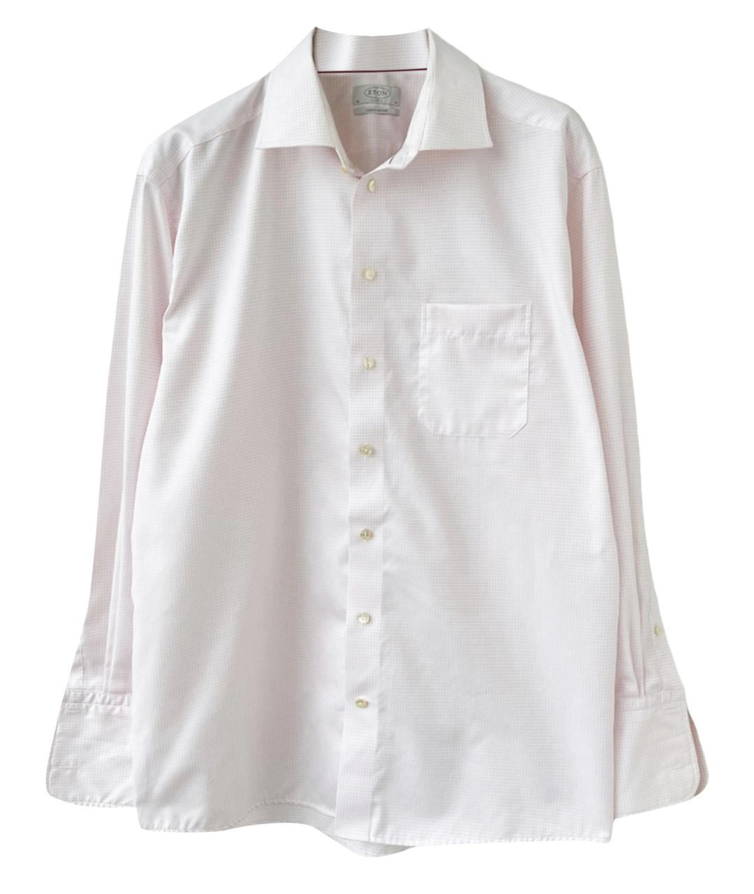 ETON Розовая хлопковая классическая рубашка, фото 1