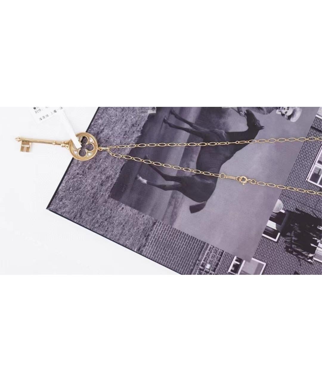 TIFFANY&CO Золотая подвеска, фото 4