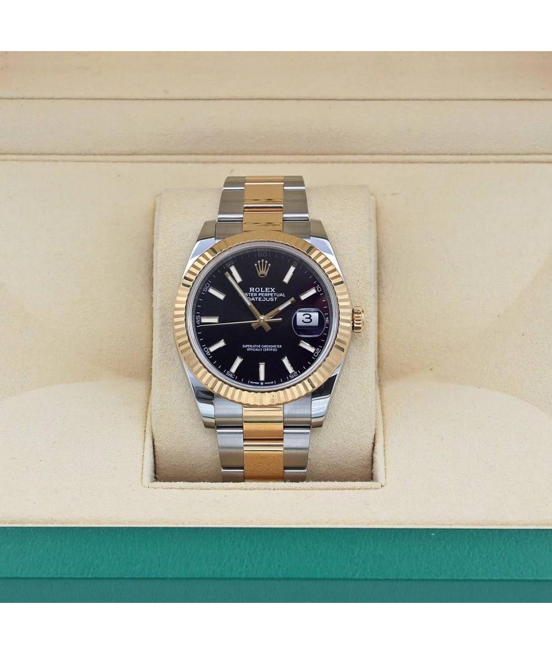 ROLEX Черные часы, фото 3