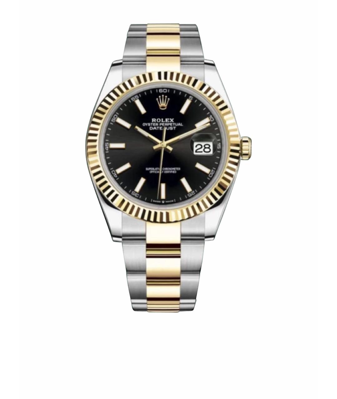 ROLEX Черные часы, фото 1
