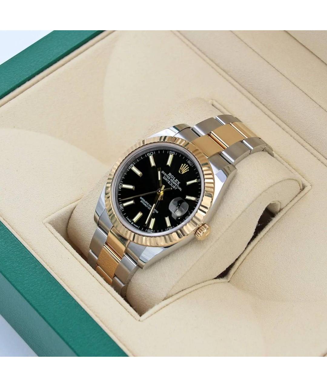 ROLEX Черные часы, фото 2