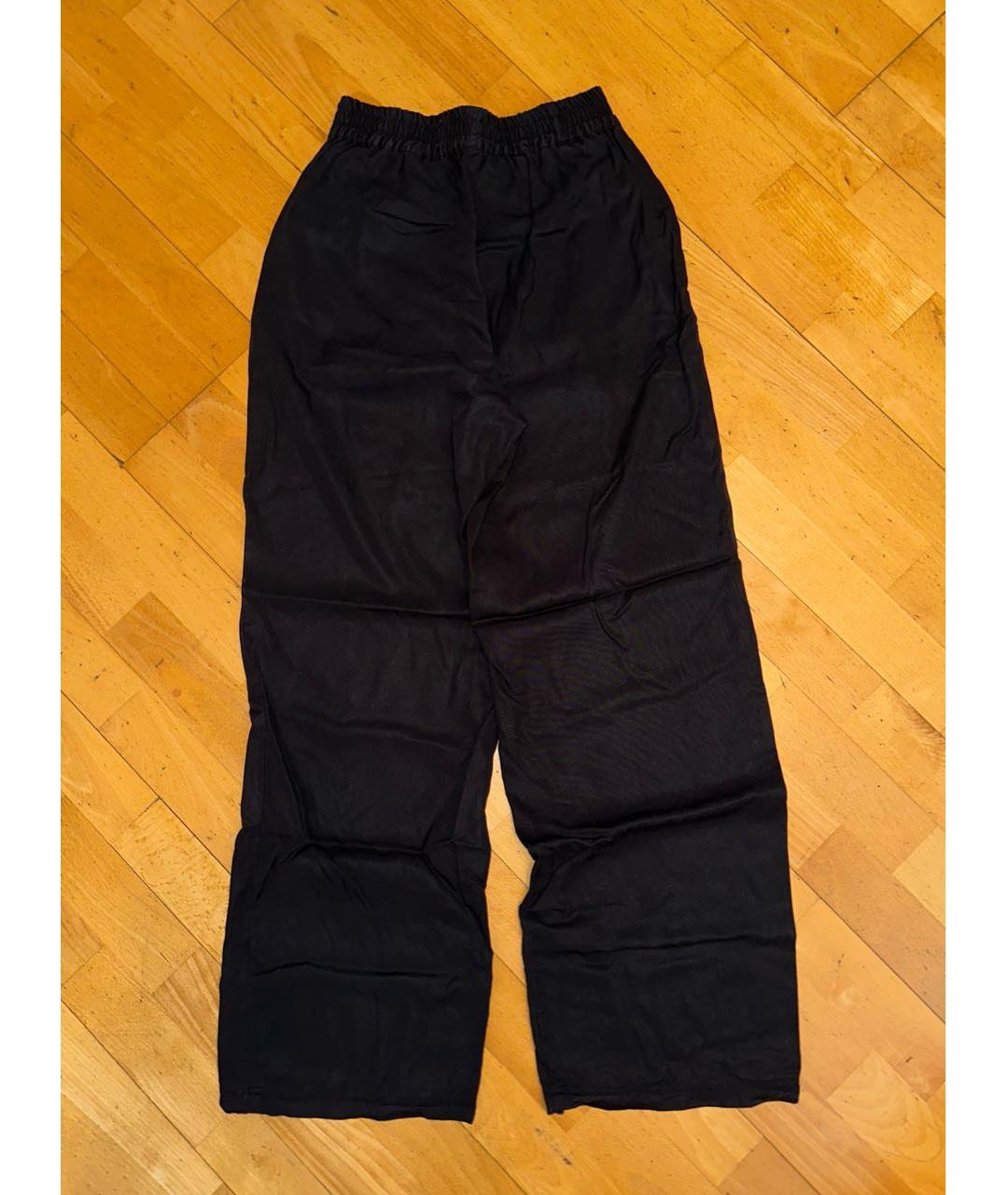 HAN KJOBENHAVN Черные брюки широкие, фото 2