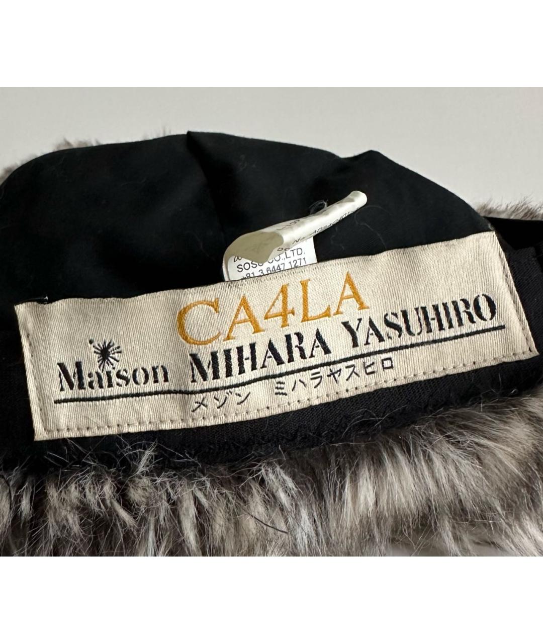 MAISON MIHARA YASUHIRO Коричневая шапка, фото 4