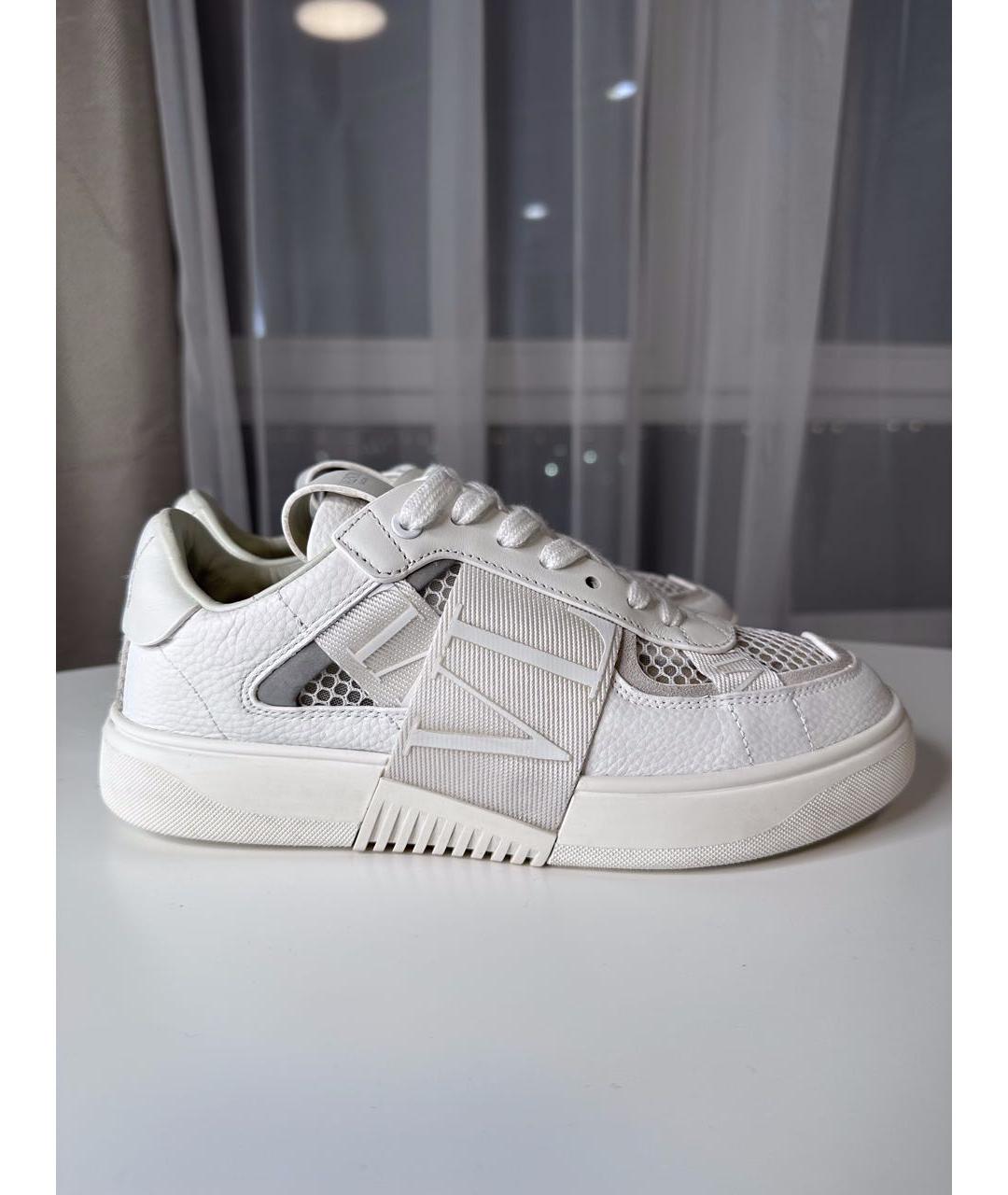 VALENTINO Белые кожаные кеды, фото 9