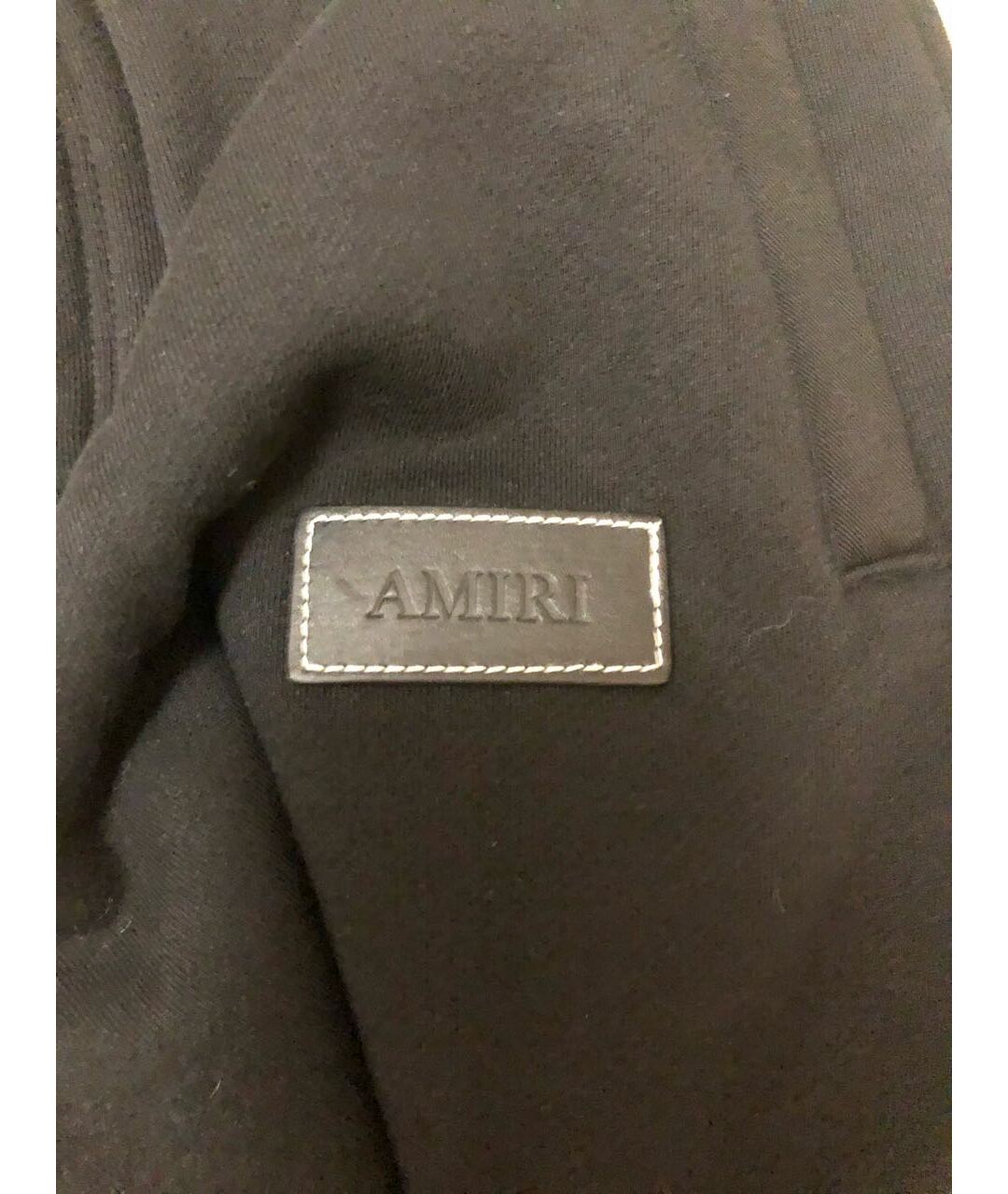 AMIRI Черный хлопковый спортивный костюм, фото 7