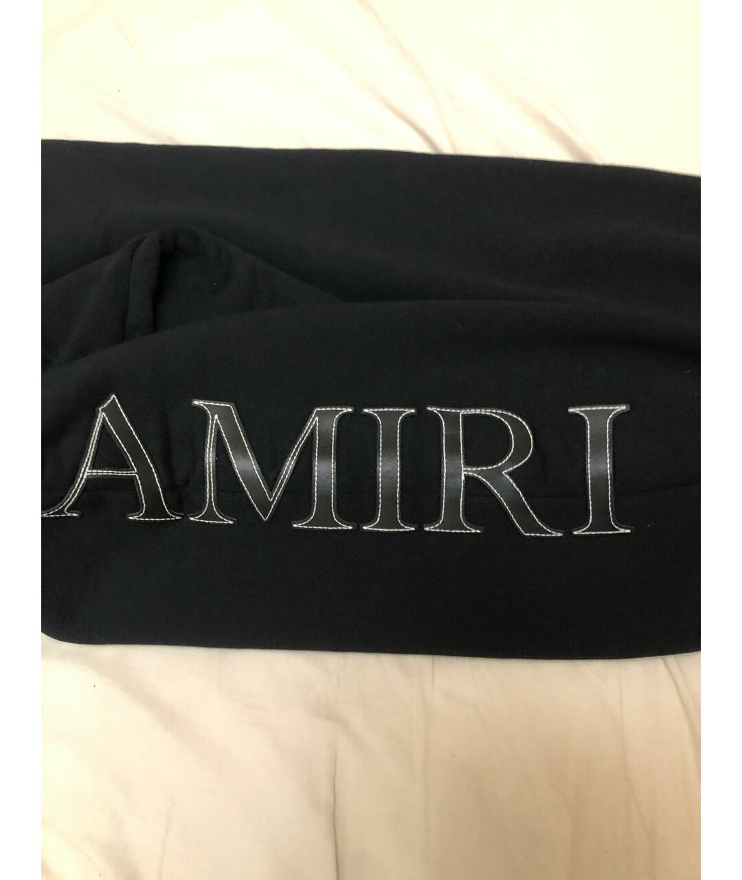 AMIRI Черный хлопковый спортивный костюм, фото 6