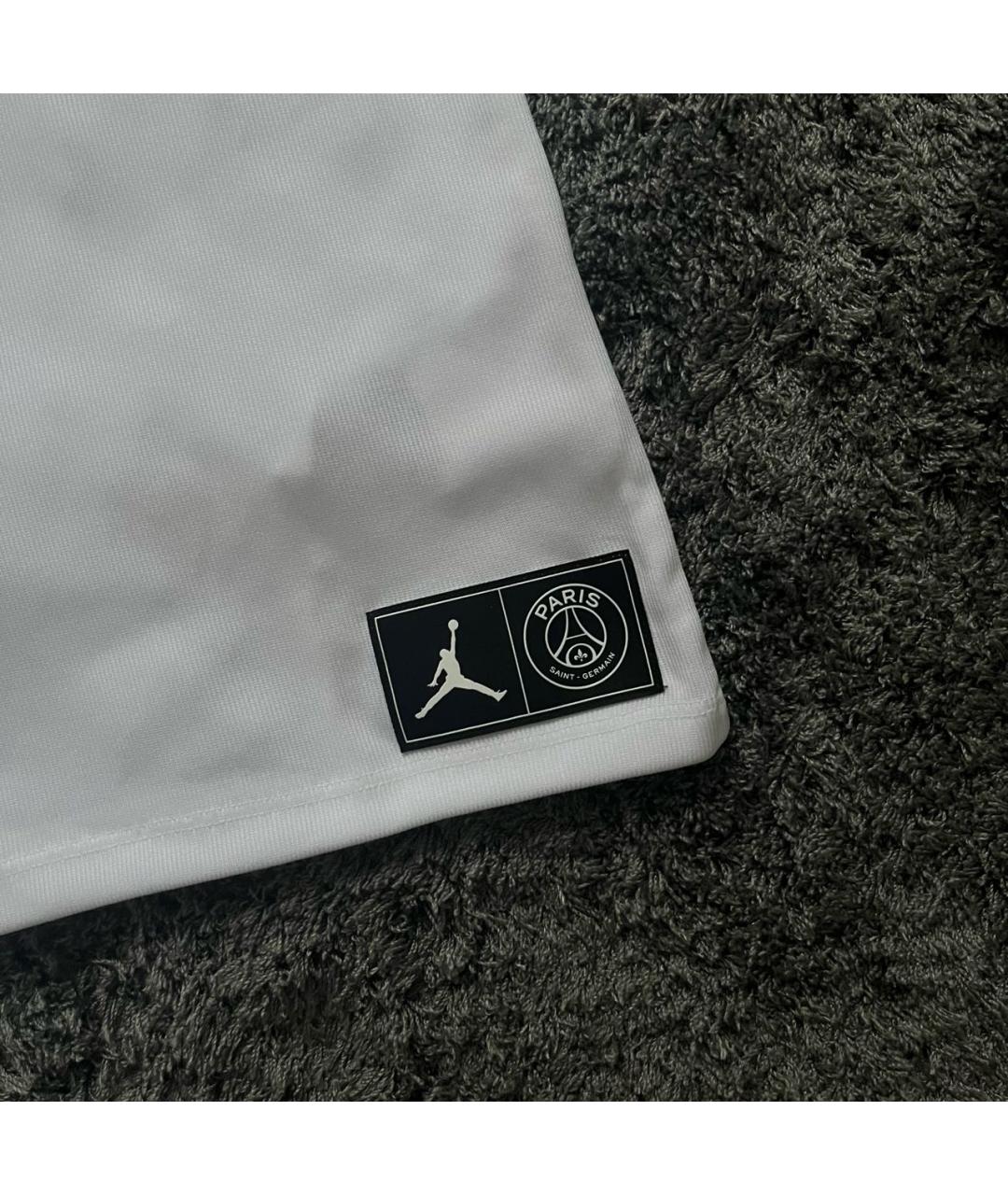 JORDAN Белая синтетическая футболка, фото 5