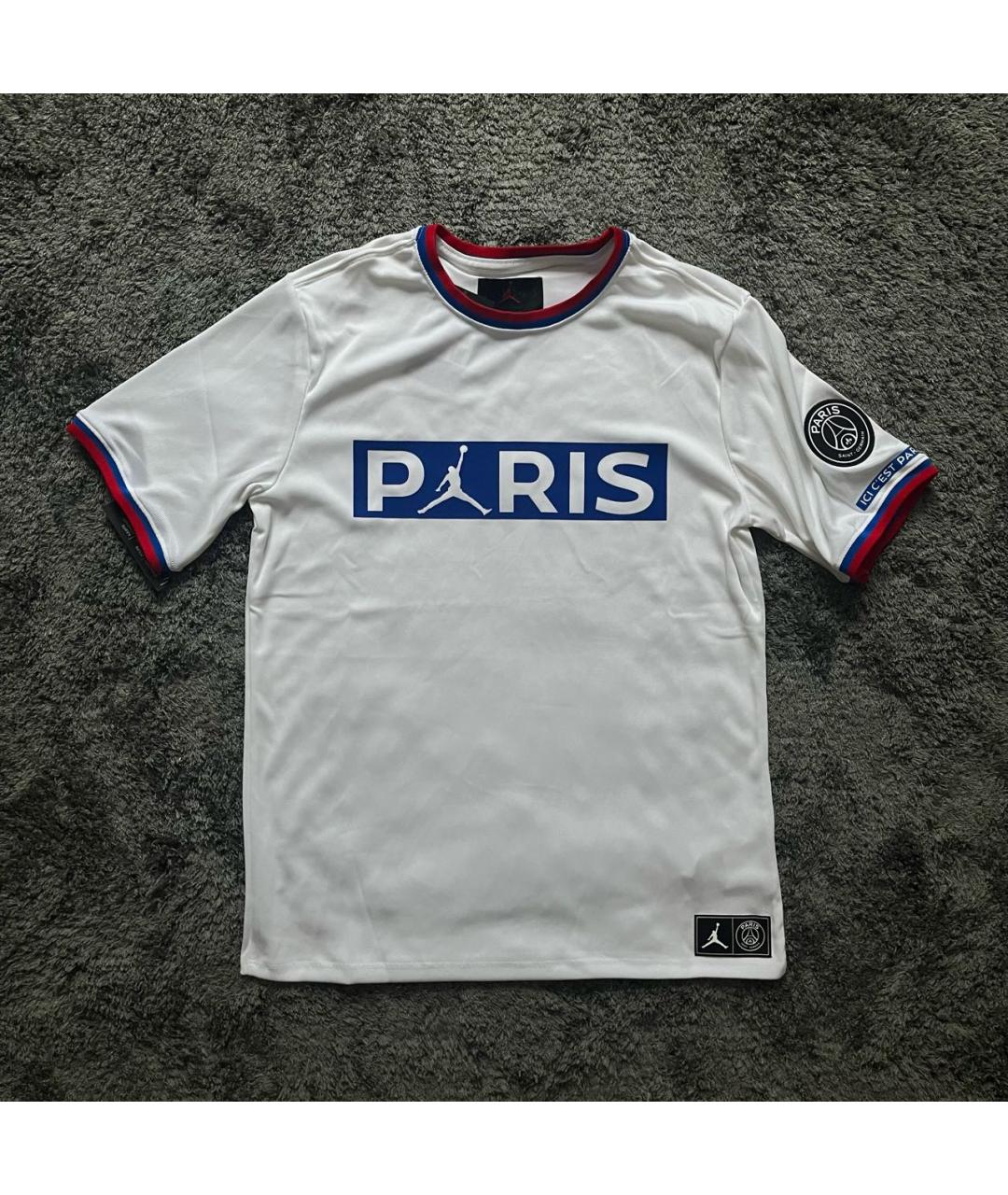 JORDAN Белая синтетическая футболка, фото 6