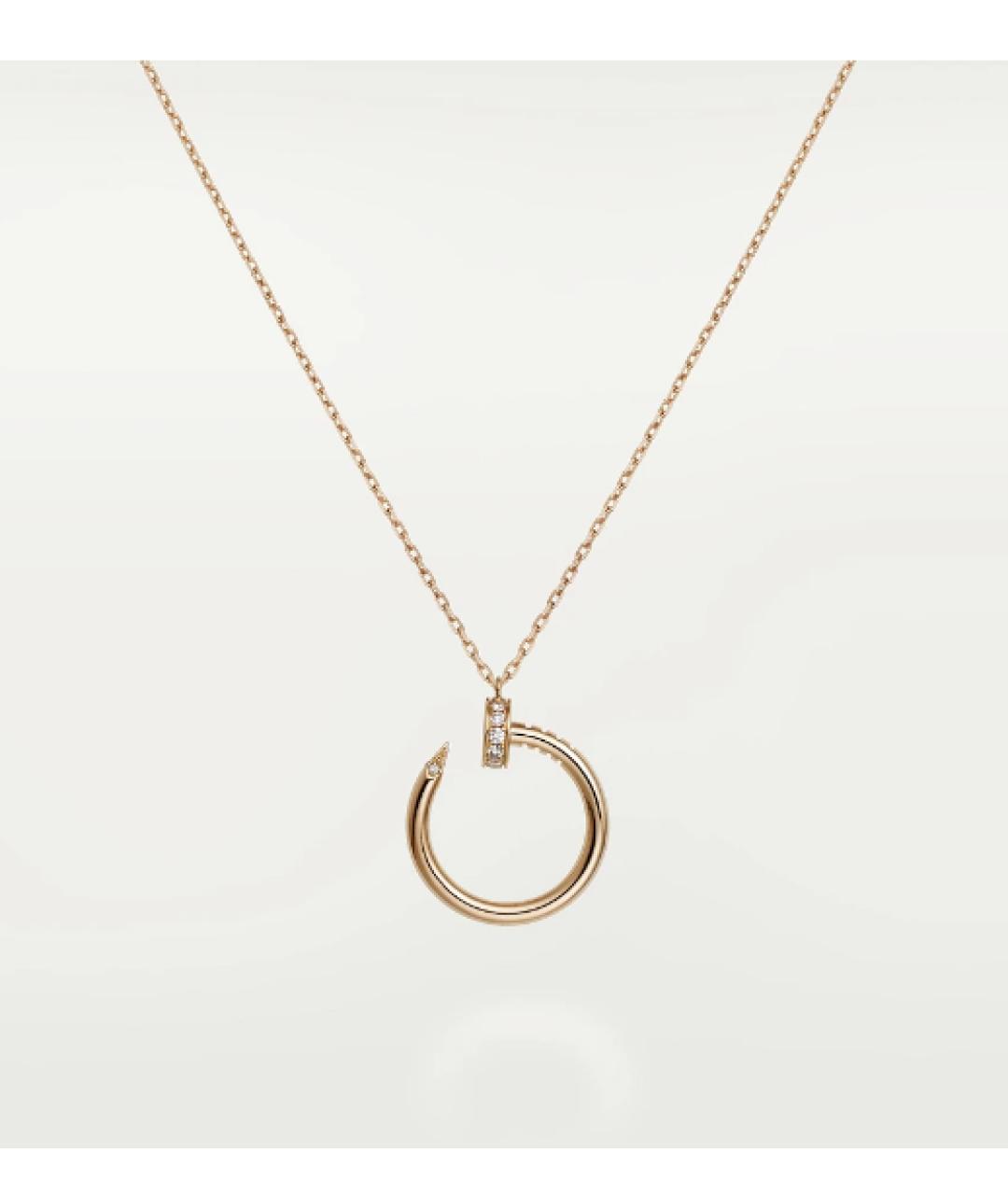 CARTIER Золотое колье из розового золота, фото 7