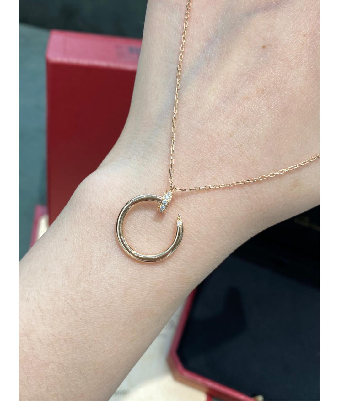 CARTIER Золотое колье из розового золота, фото 4