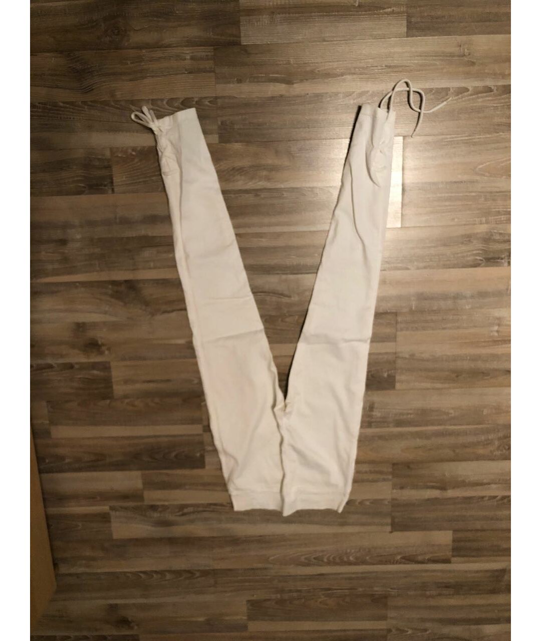 ERMANNO SCERVINO Белые хлопко-эластановые брюки узкие, фото 2