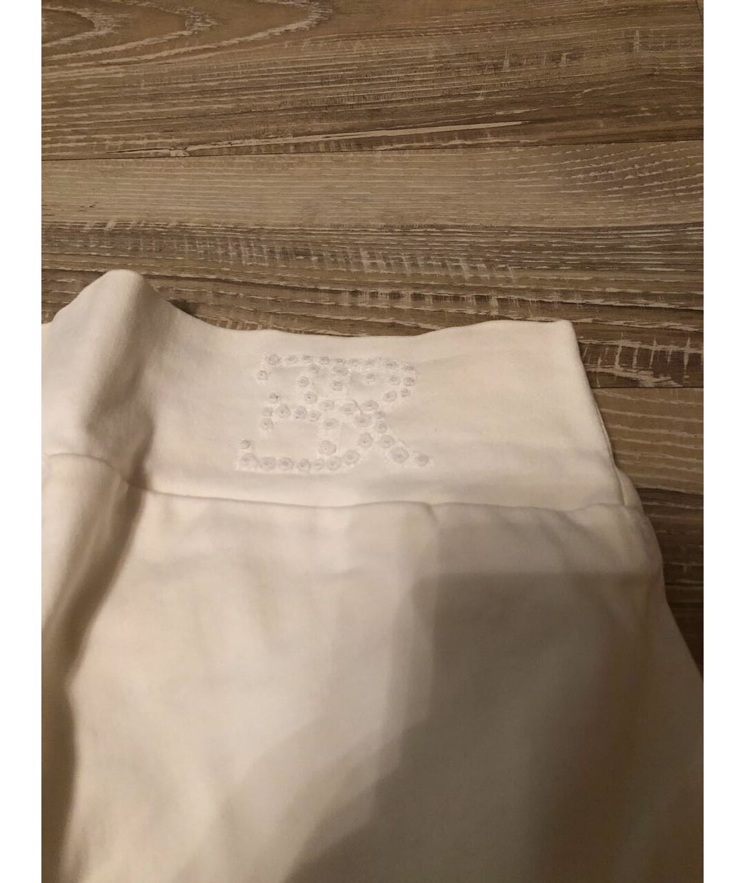 ERMANNO SCERVINO Белые хлопко-эластановые брюки узкие, фото 3