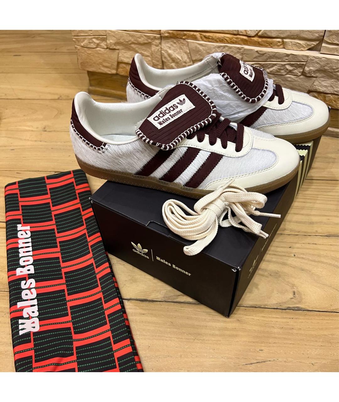 ADIDAS Белые кроссовки, фото 2