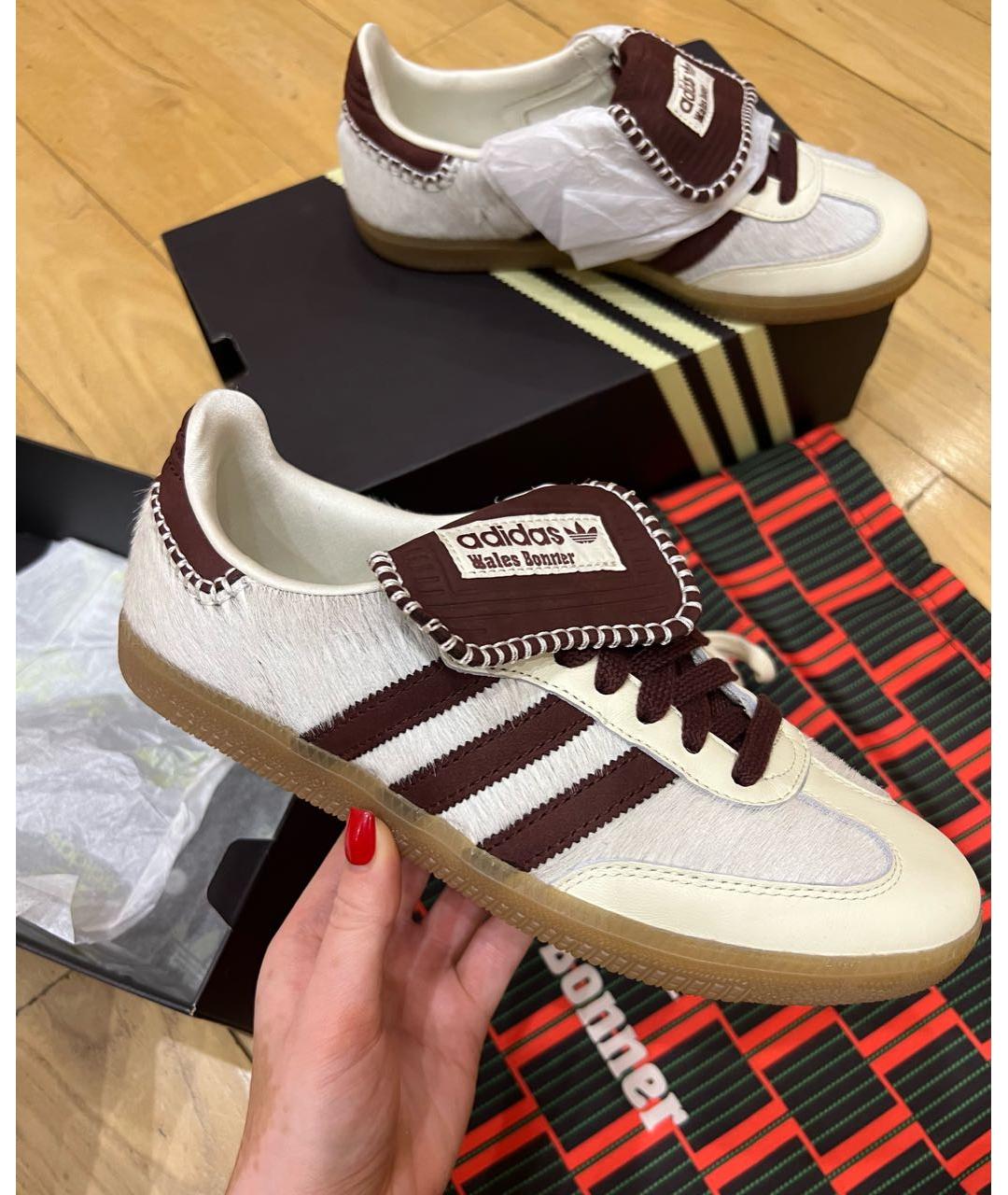 ADIDAS Белые кроссовки, фото 5