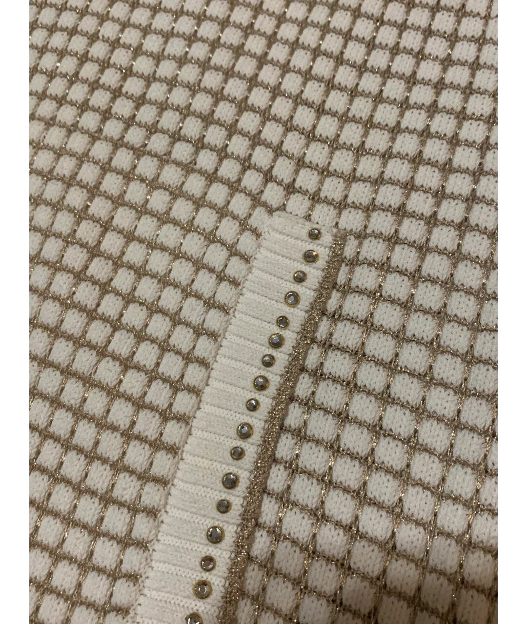 VDP Белый хлопковый джемпер / свитер, фото 4