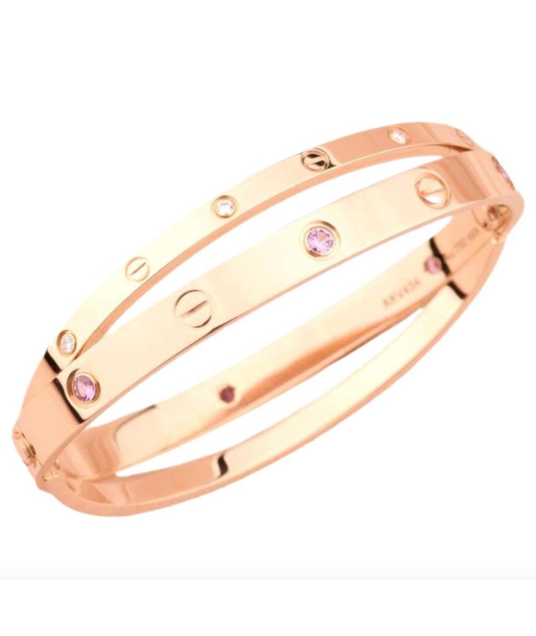 CARTIER Золотой браслет из розового золота, фото 9