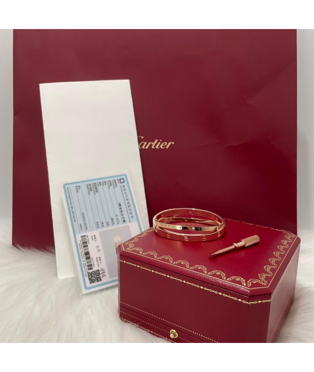 CARTIER Золотой браслет из розового золота, фото 2