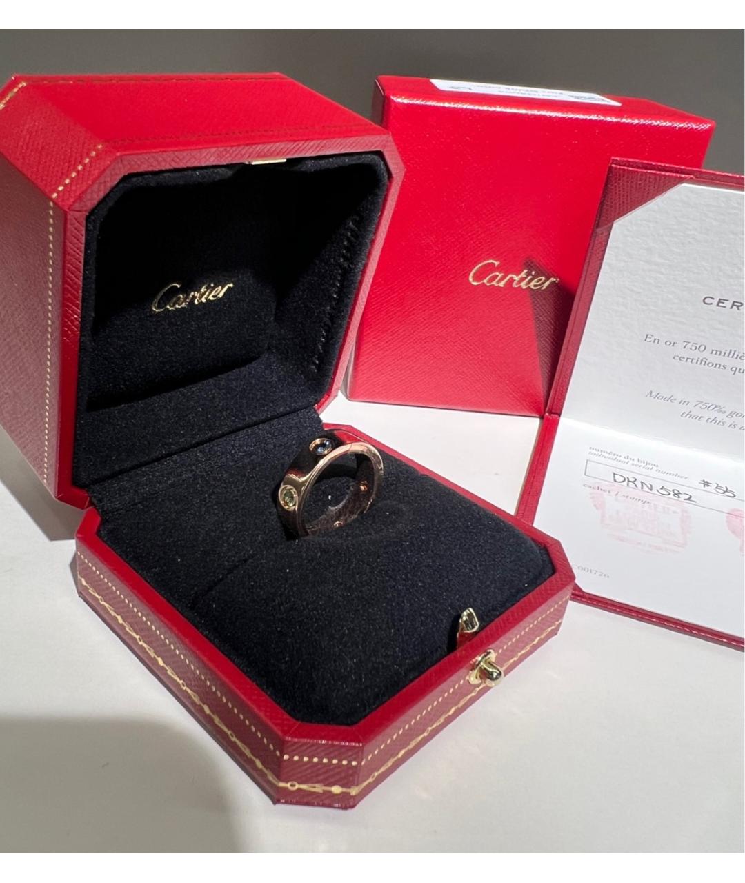 CARTIER Золотое кольцо из розового золота, фото 4