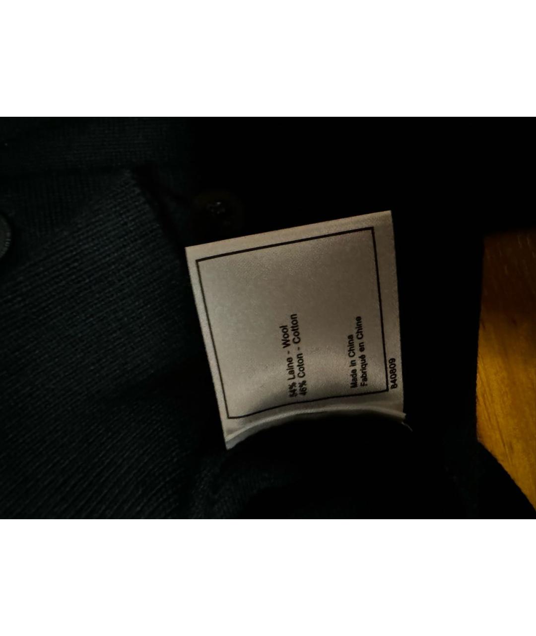 CHANEL PRE-OWNED Черный шерстяной кардиган, фото 6