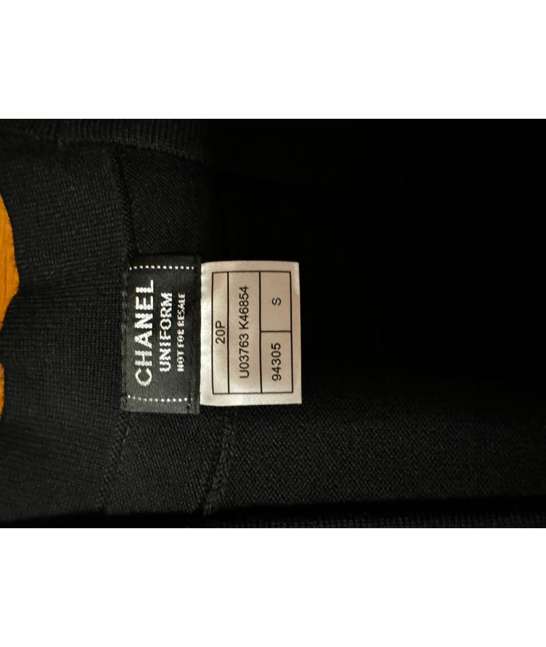 CHANEL PRE-OWNED Черный шерстяной кардиган, фото 5