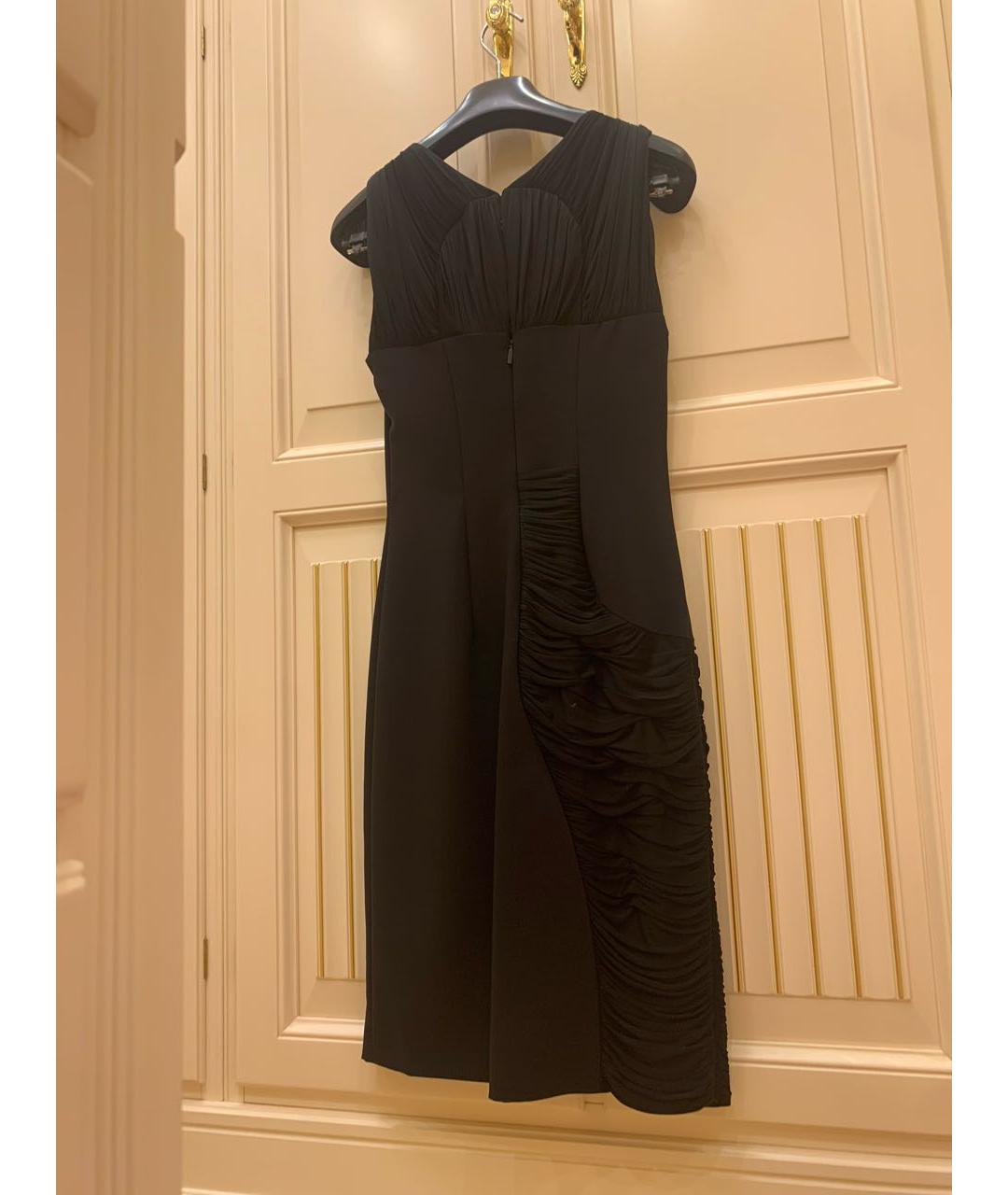 VERSACE Черное коктейльное платье, фото 2