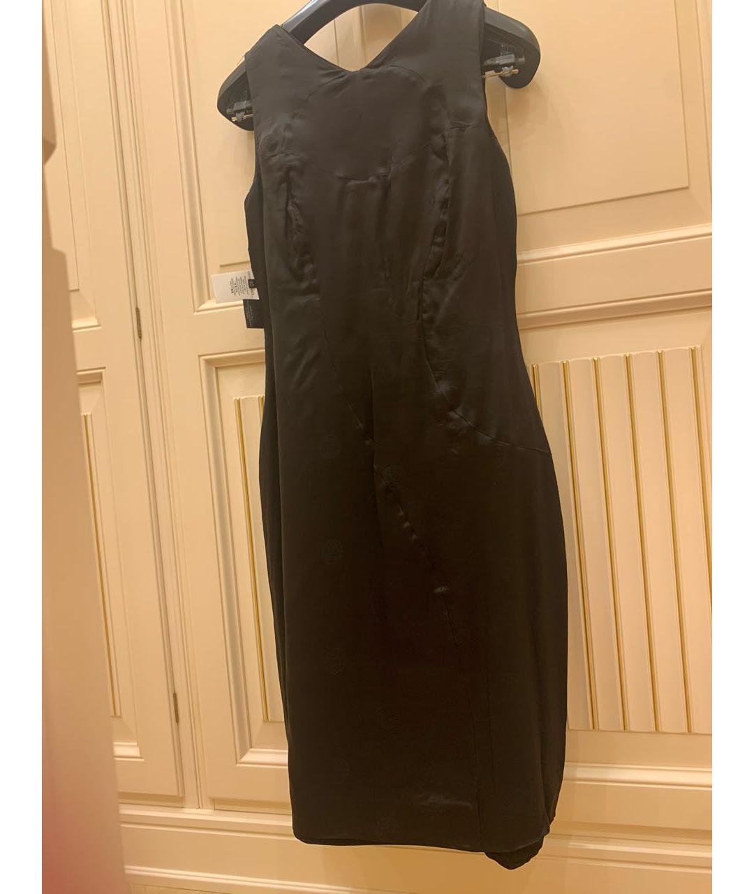 VERSACE Черное коктейльное платье, фото 3