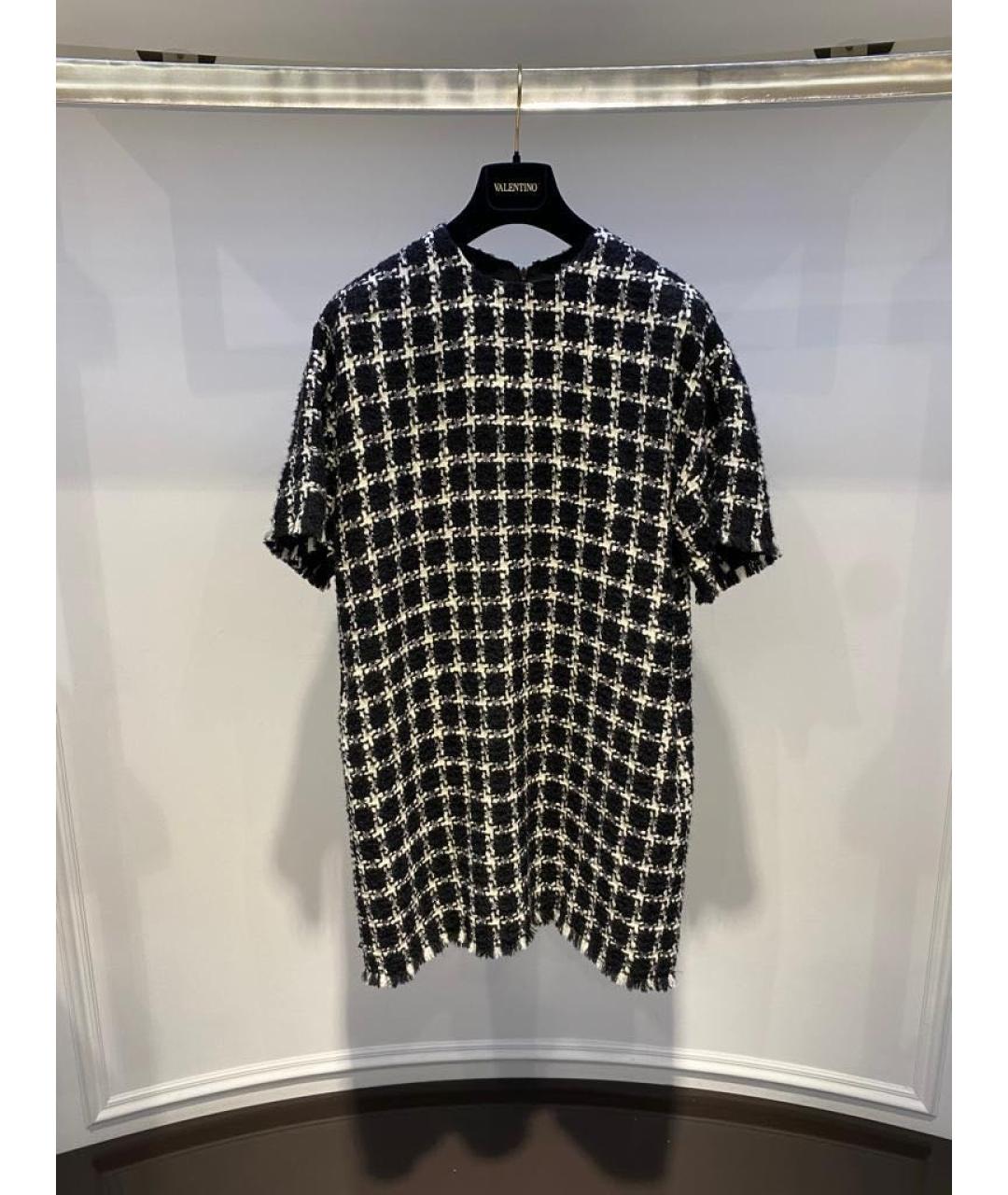 VALENTINO Черное повседневное платье, фото 3