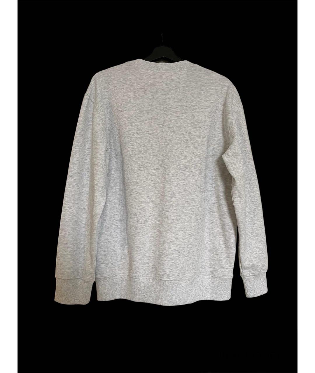 BRUNELLO CUCINELLI Серый хлопковый джемпер / свитер, фото 2