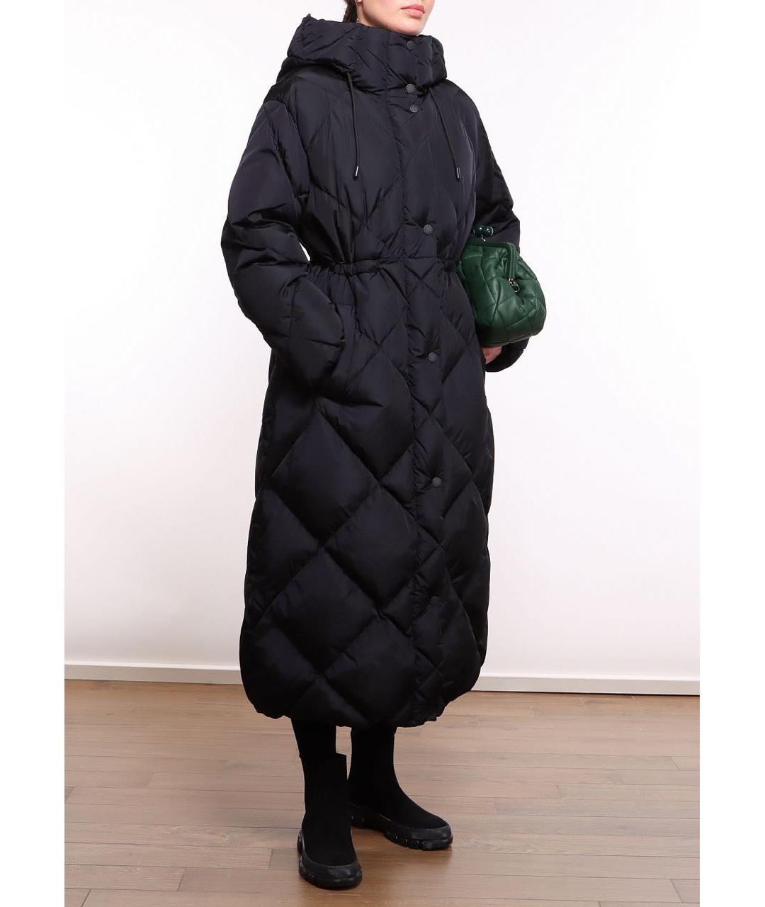 WEEKEND MAX MARA Черный пуховик, фото 4