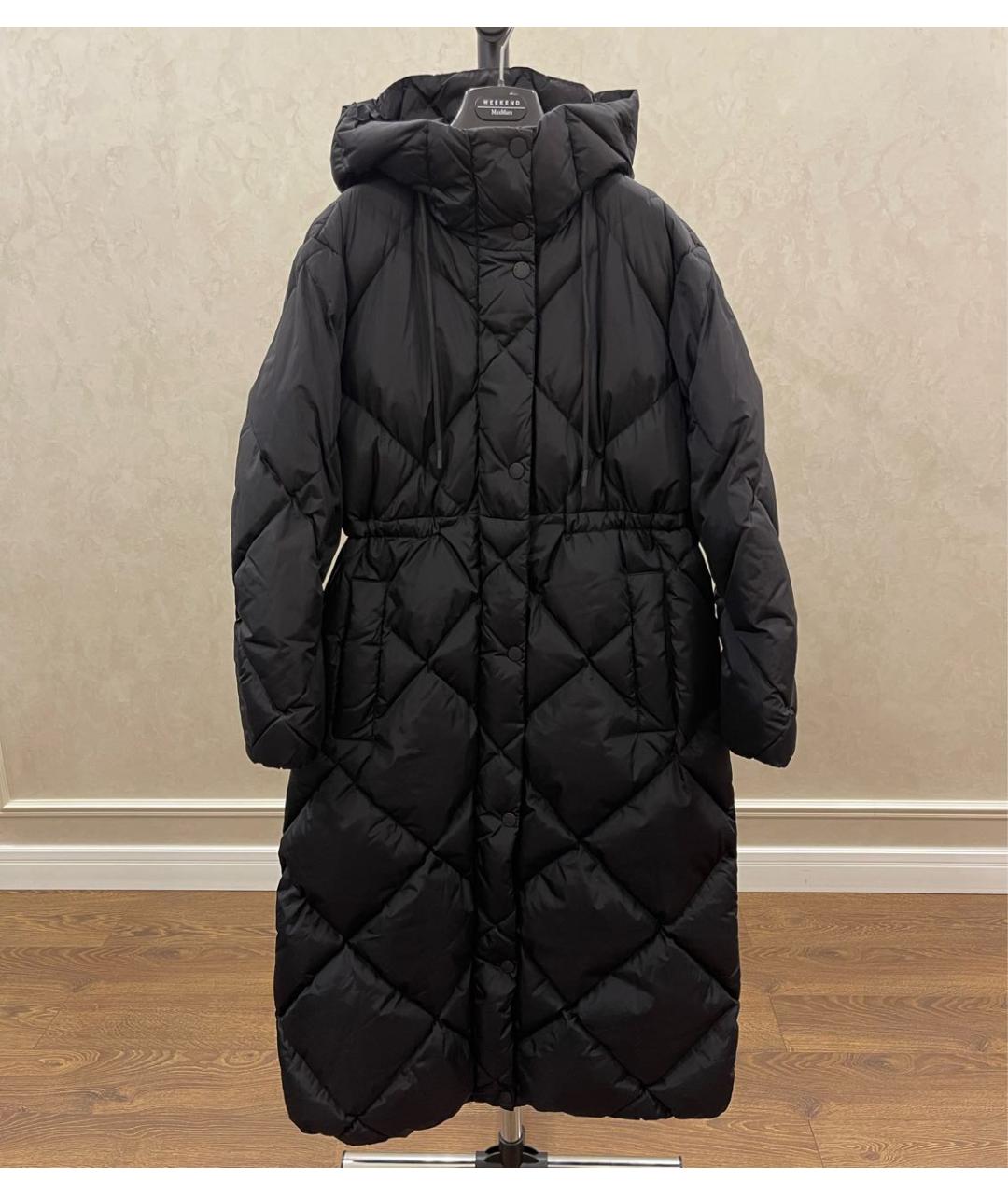 WEEKEND MAX MARA Черный пуховик, фото 7